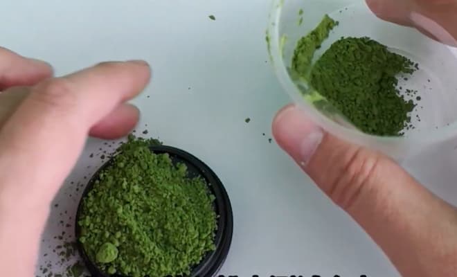 CR10分光測色儀測量粉末的顏色數據